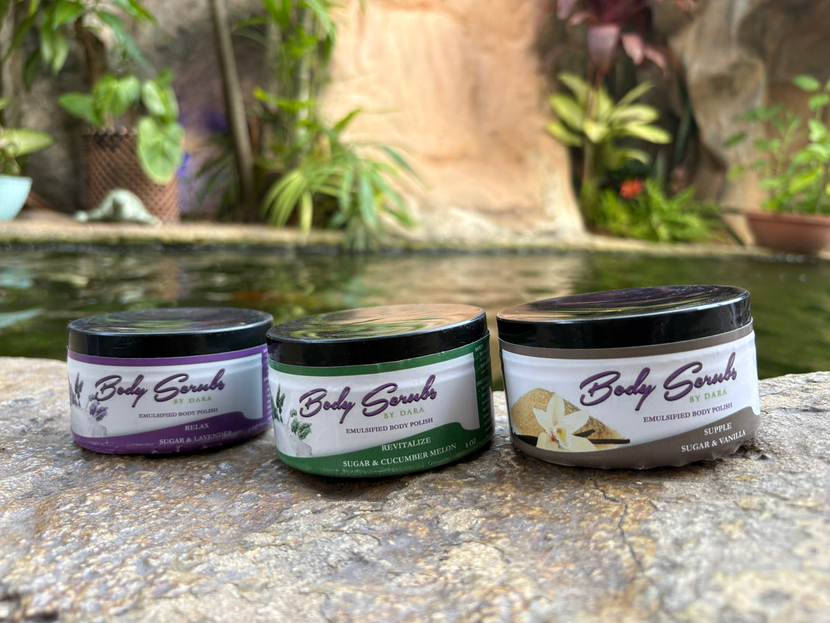Trinitario Body Scrubs By Dara